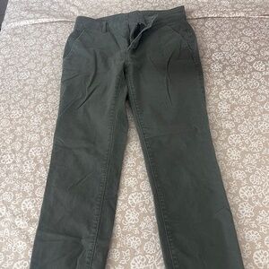 LOFT Sage Green Straight cut Jeans Denim